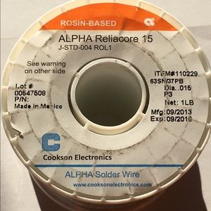 New ALPHA solder wire